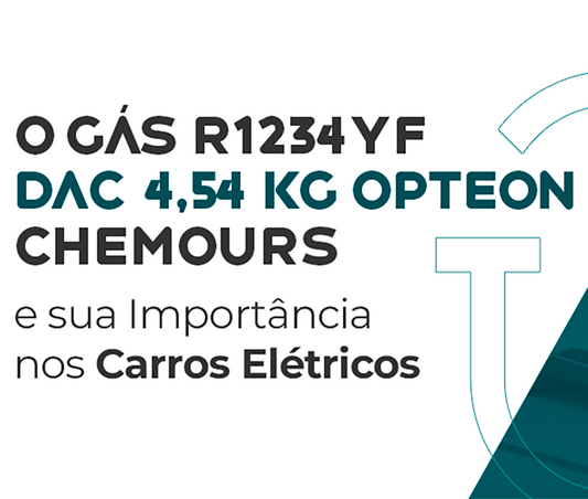 O Gás R1234Yf Dac 4,54 Kg Opteon Chemours e sua Importância nos Carros Elétricos