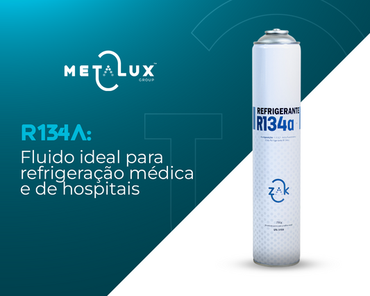 R134a: Fluido ideal para refrigeração médica e de hospitais